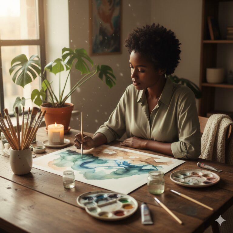 Creative Expression: Art Therapy for the Anxious Soul