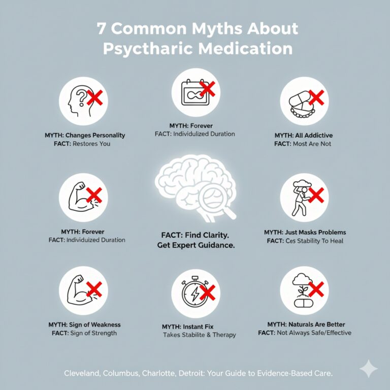 7 Common Myths About Psychiatric Medication